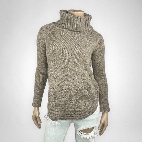 Cynthia Rowley Sweaters - CYNTHIA ROWLEY Wool Blend Turtleneck‎ Sweater with Pockets XS